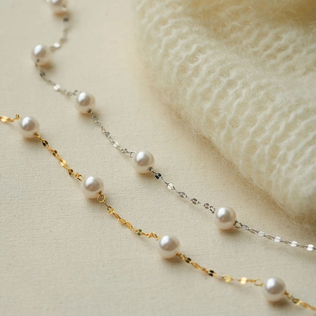 链子925银 超闪繁星项链简约气质锁骨链女甜美时尚仙女颈链轻奢