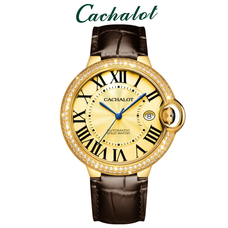 CACHALOT【小谷】H29蓝气球金款 33mm女装气质时尚潮流防水轻奢2