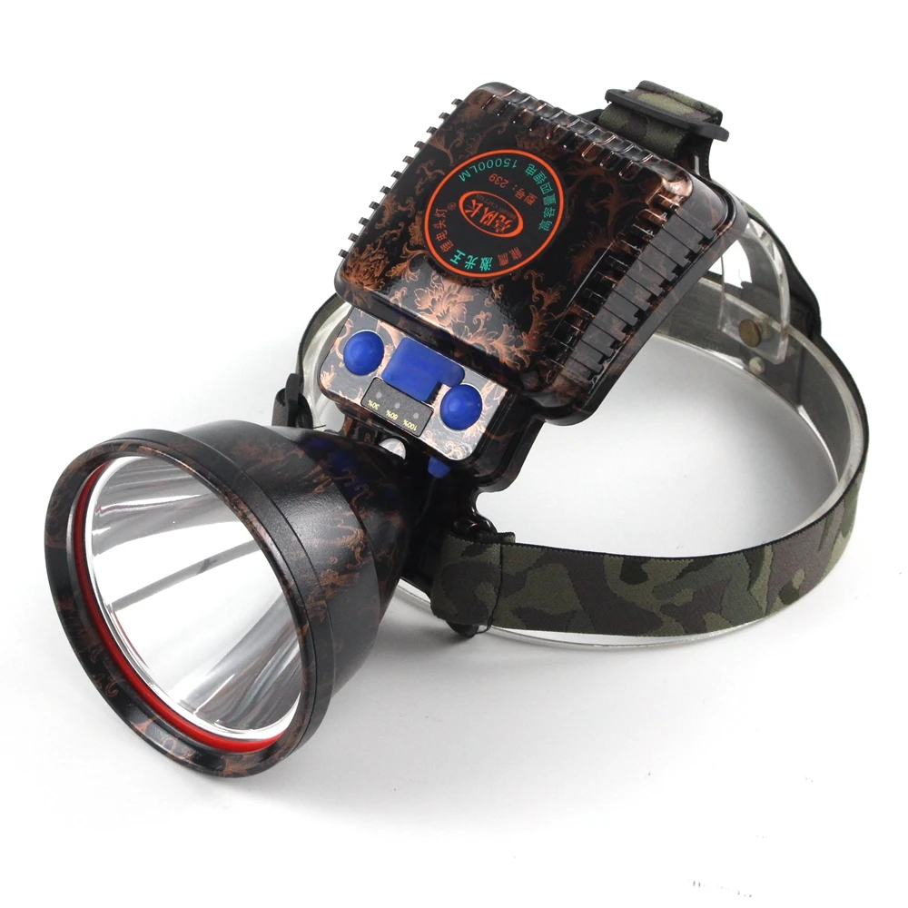 亮队长239高亮度头灯 头顶式户外工作灯 激光泡强光灯长续航增亮