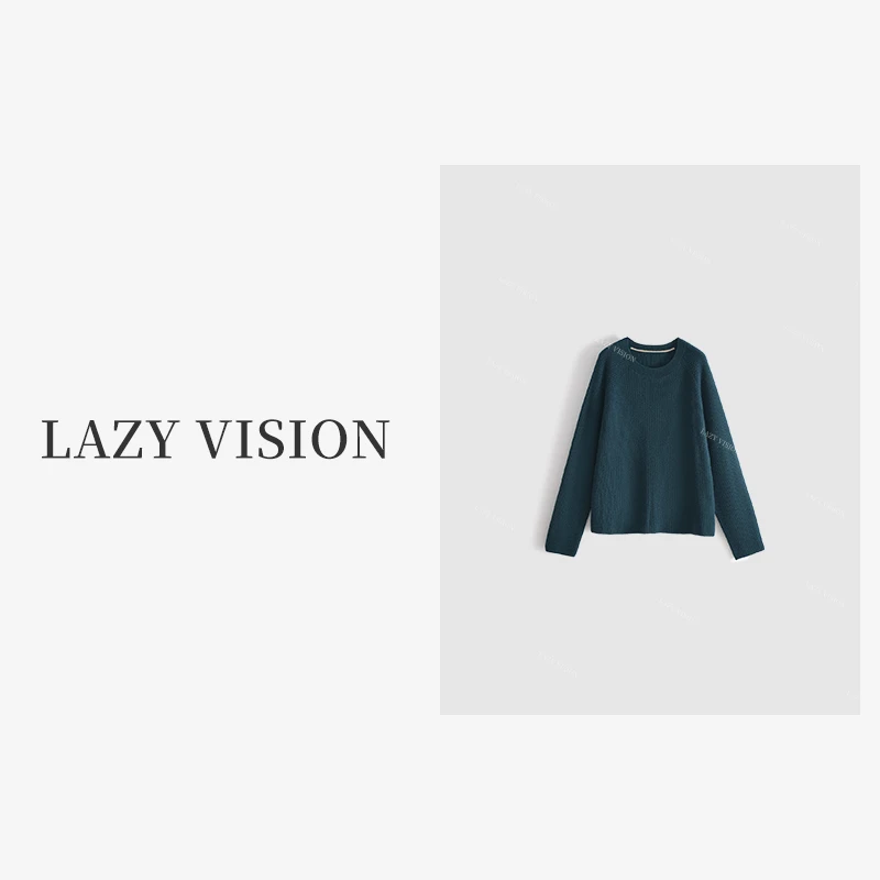 LAZYVISION-羊绒圆领毛衣ZMD-22966