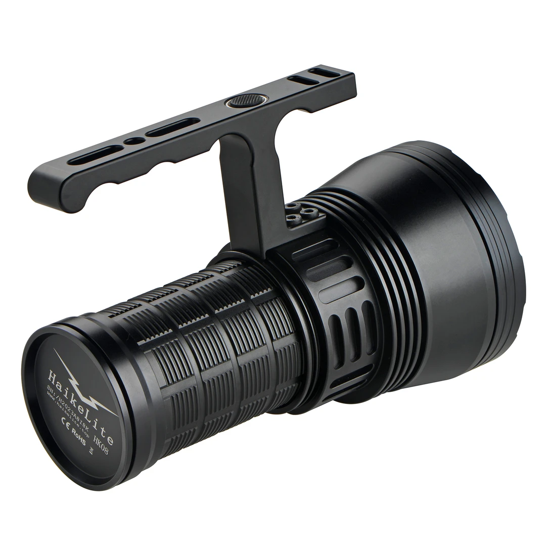 【店播】60000流明 骇客 HAIKELITE HK08 泛光手电筒便携高亮露营