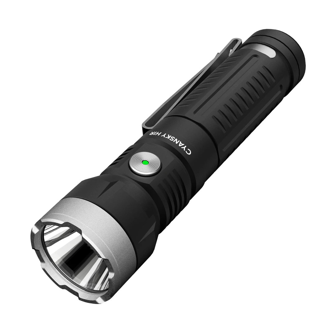 【手电王】CYANSKY H1R多功能EDC强光手电筒露营夜骑徒步验车