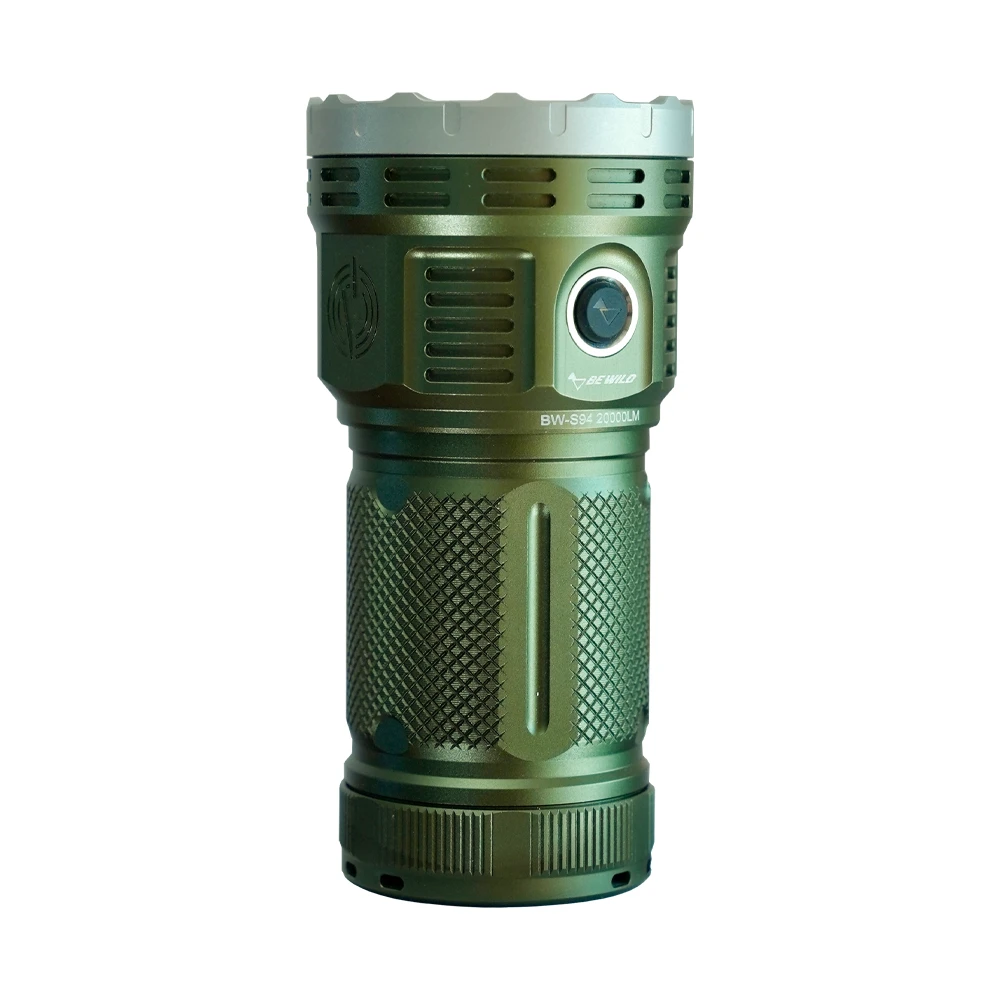 【店播】BW S94 广域户外超亮强光手电筒超长续航防水高亮带把手