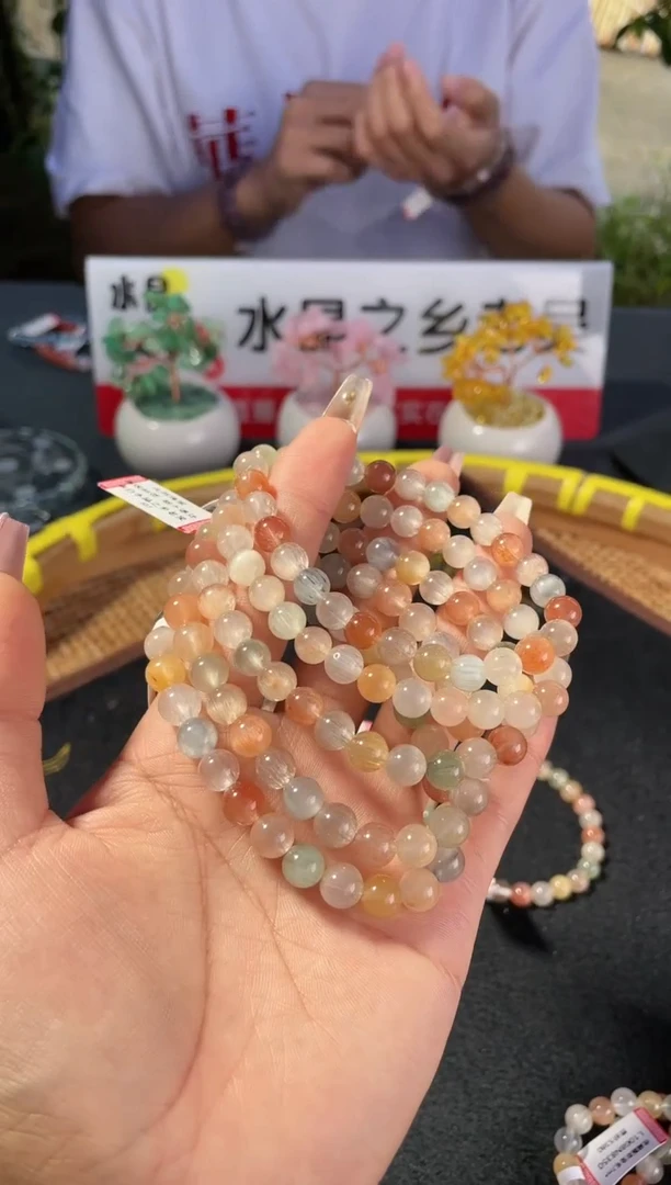 【闪购商品】水晶手链未镶嵌24多样性发其一   7+