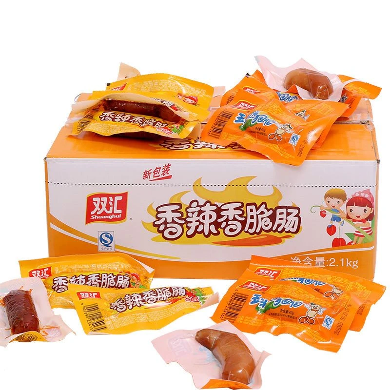 双汇玉米热狗肠32g*多规格装开袋即食香辣高端零食美味休闲小吃