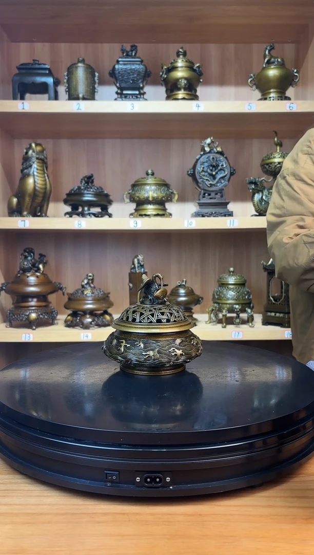 【闪购商品】紫铜精炼铜钱篓子黄