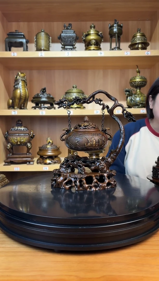 【闪购商品】紫铜精炼铜瑞松挂熏