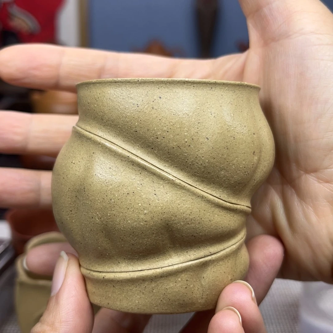 紫砂茶具半手工制作