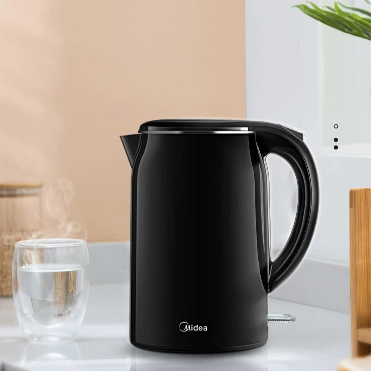 Midea/美的家用双层防烫无缝内胆快速沸腾 -电水壶MK-SH17M301B