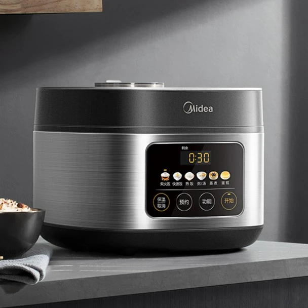 Midea/美的家用4L大容量蛋糕柴火饭触控全智能-电饭煲 MB-RE416