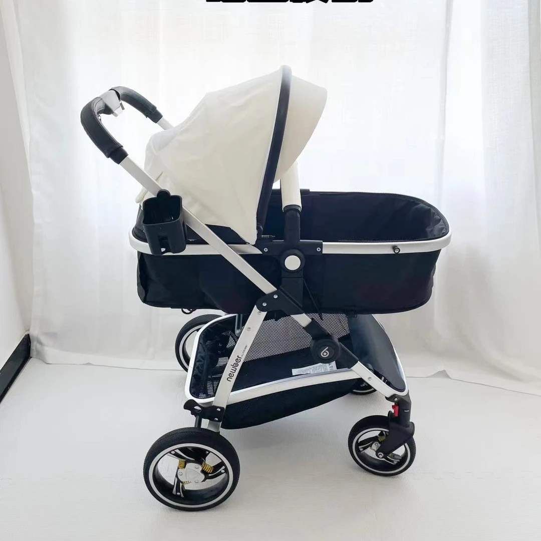 Newber纽贝尔婴儿车宝宝可坐躺折叠轻便高景观婴神器儿减震手推车