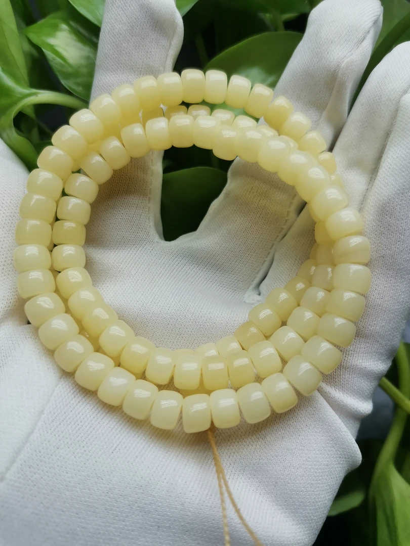 驼骨桶珠108颗佛珠老型长串