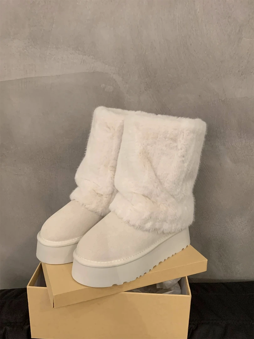 天鹅er 天鹅同款时尚靴子E24S3748