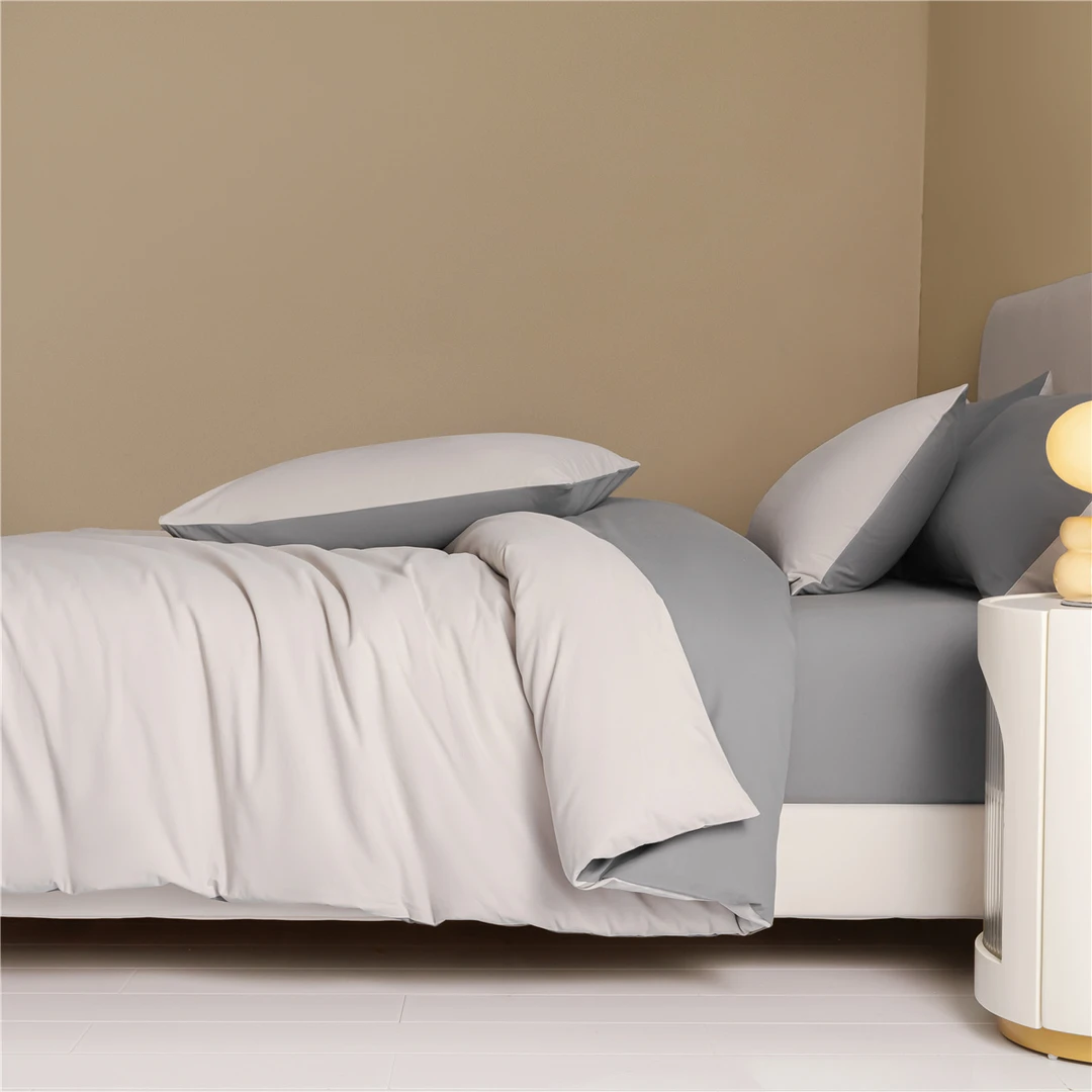 美诺辰A类全棉加厚磨毛被套纯棉被套单件被套单品纯色轻奢单人