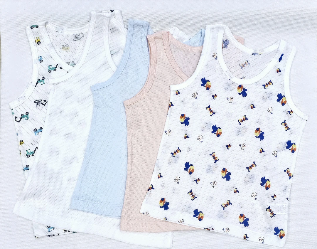 韩国进口男童女童超薄背心