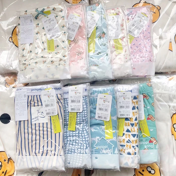 【PPI四】韩国儿童男女宝宝底裤弹力棉短裤