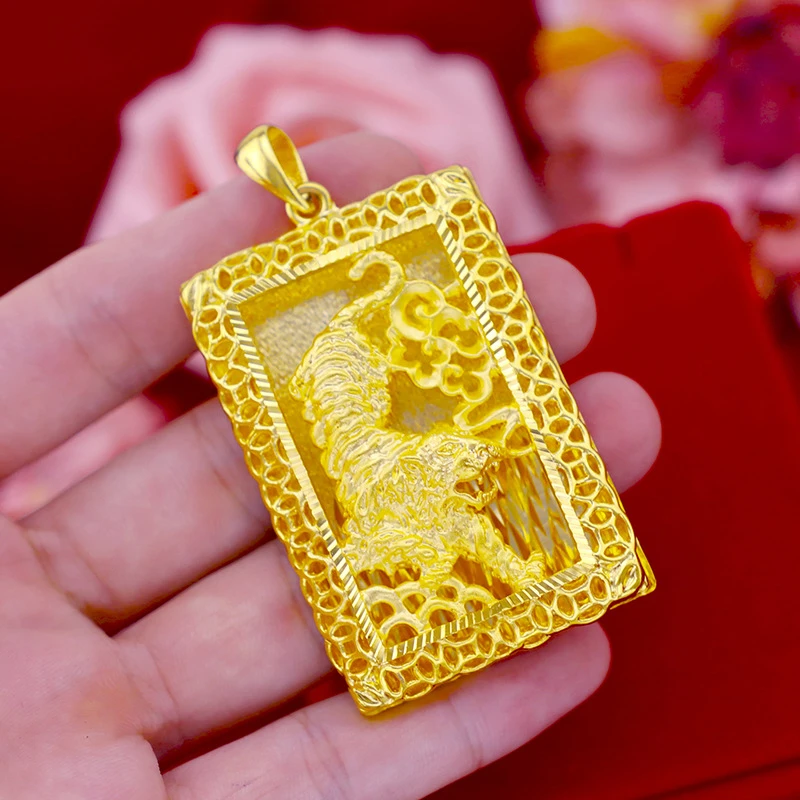 合金吊坠 合金吊坠 下山虎（编绳）