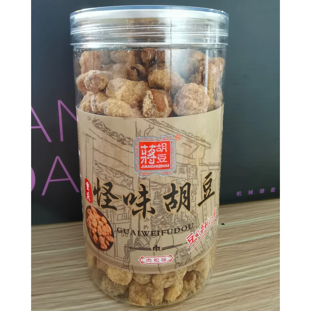 重庆非遗特产小吃 蒋胡豆怪味胡豆300g 休闲零食肉松味蚕豆油炸