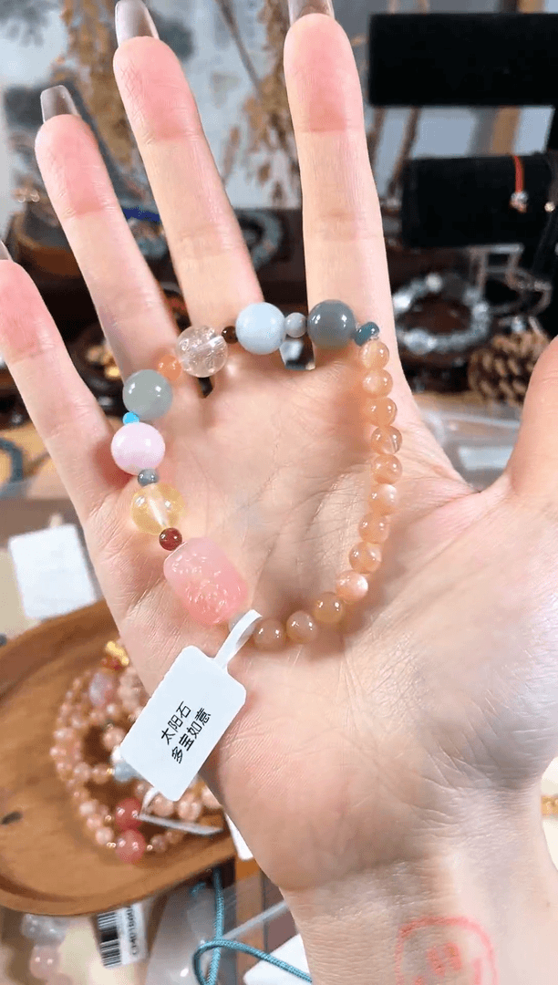 【闪购商品】水晶手链银S925镶嵌A3