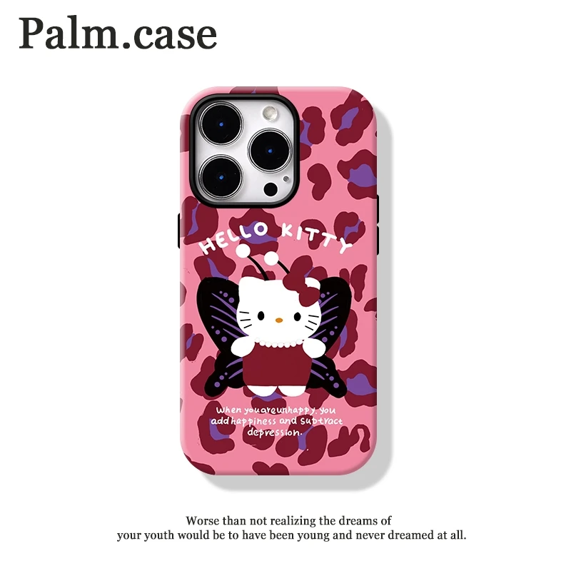 菲林二合一适用苹果/华为/oppo/vivo/小米手机壳16pro卡通凯迪猫