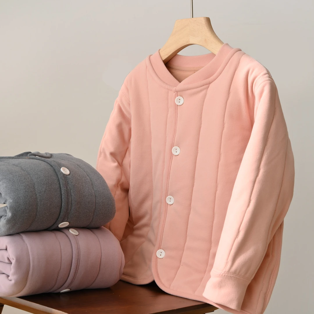 校服神器 儿童棉服 男女童丝棉棉袄中大童夹棉内胆 秋冬款 85626