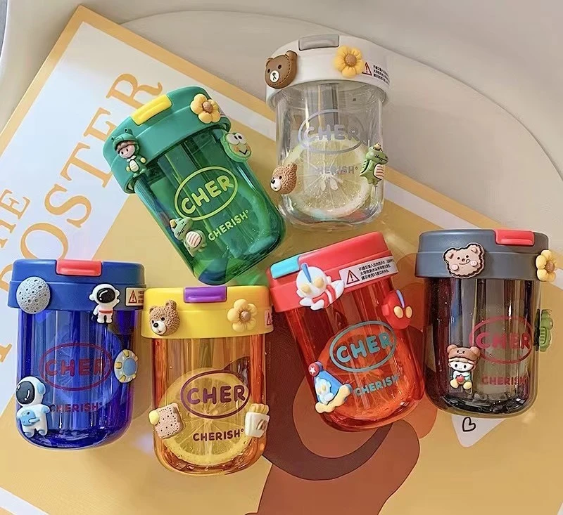 高颜值吨吨水杯高颜值吸管 水杯新款便携可爱杯子