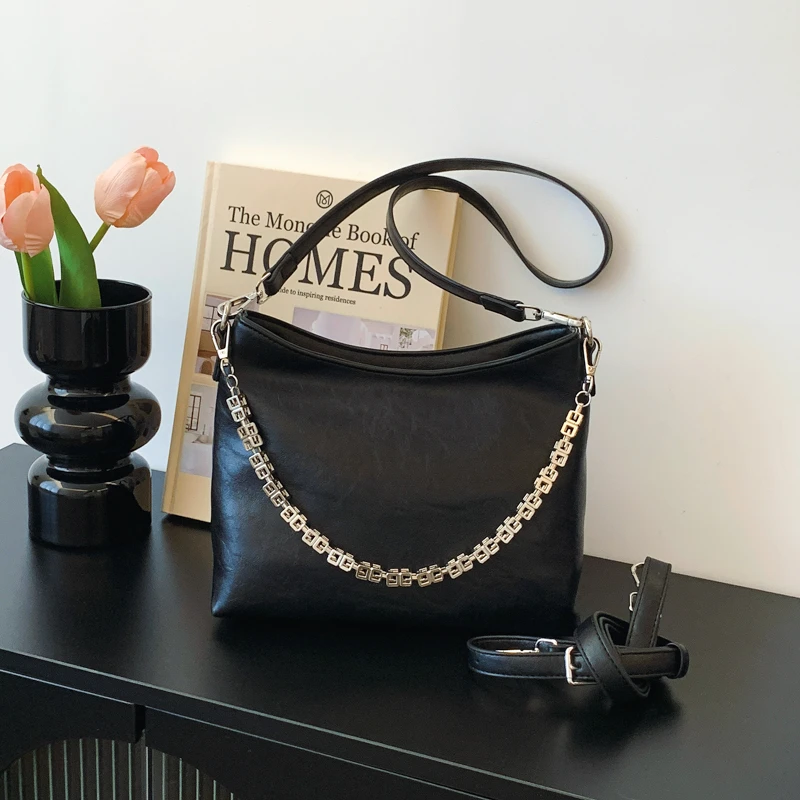 24年新款简约韩版女士包斜挎包手提包单肩包时尚百搭 DZ 20048