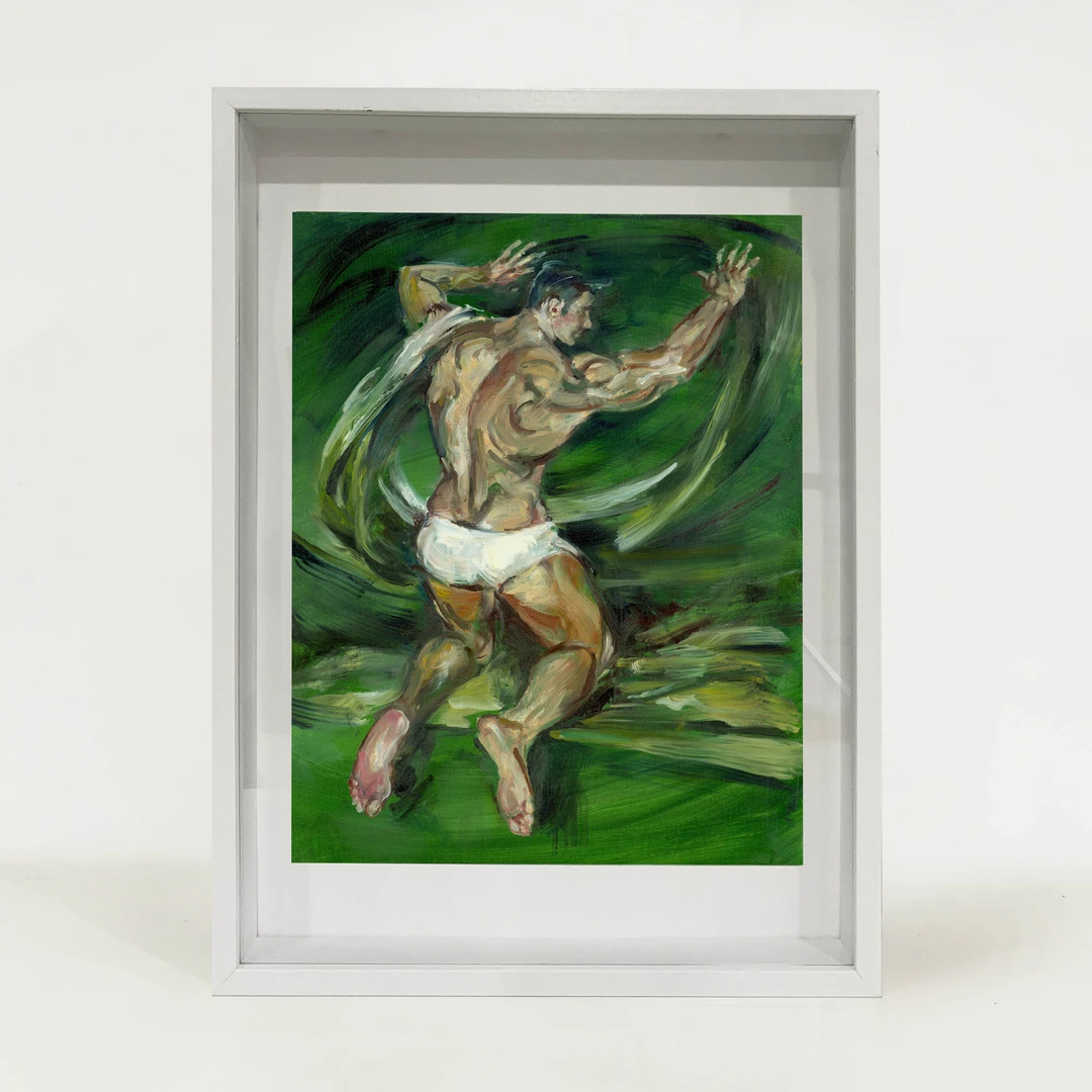 桌面墙壁潮流酒吧男性绘画文化输出新古典喷画印刷家居软装挂画