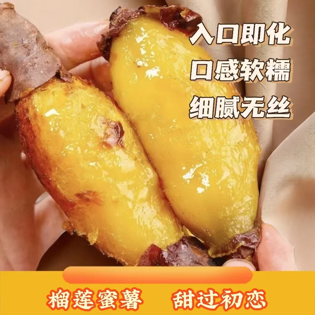 【玛莎莉】山东榴莲蜜薯黄金烤地瓜香甜软糯沙地蜜薯