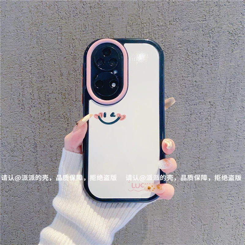 （华为p50系列）奶油壳适用华为p50/华为P50E/华为P50Pro手机壳防摔