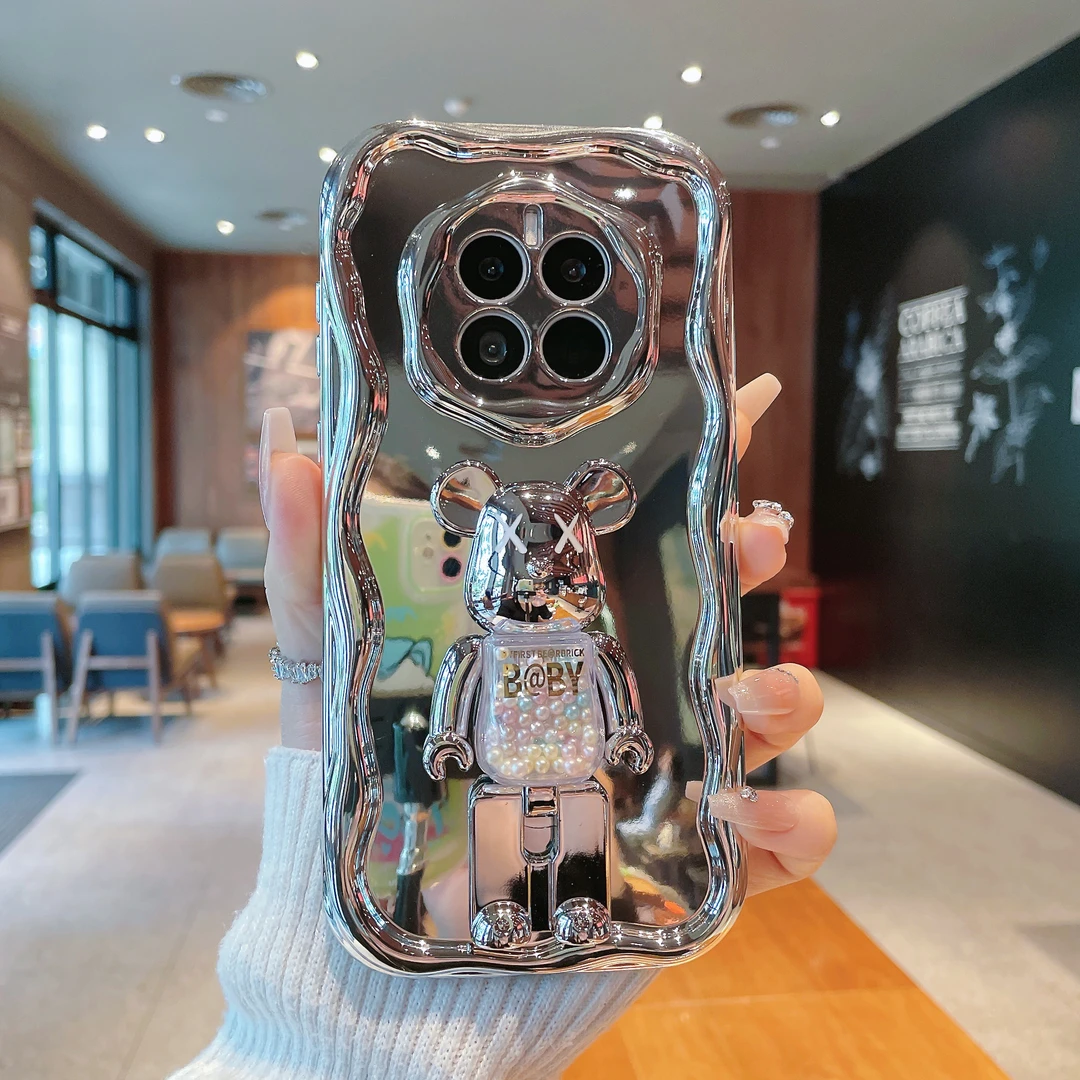 （华为Mate50系列）曲边纹电镀适用华为Mate50/Mate50E/50Pro手机壳