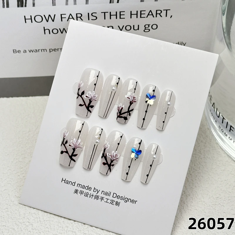 原创：中梯 23mm 编号 26057 纯手工穿戴甲