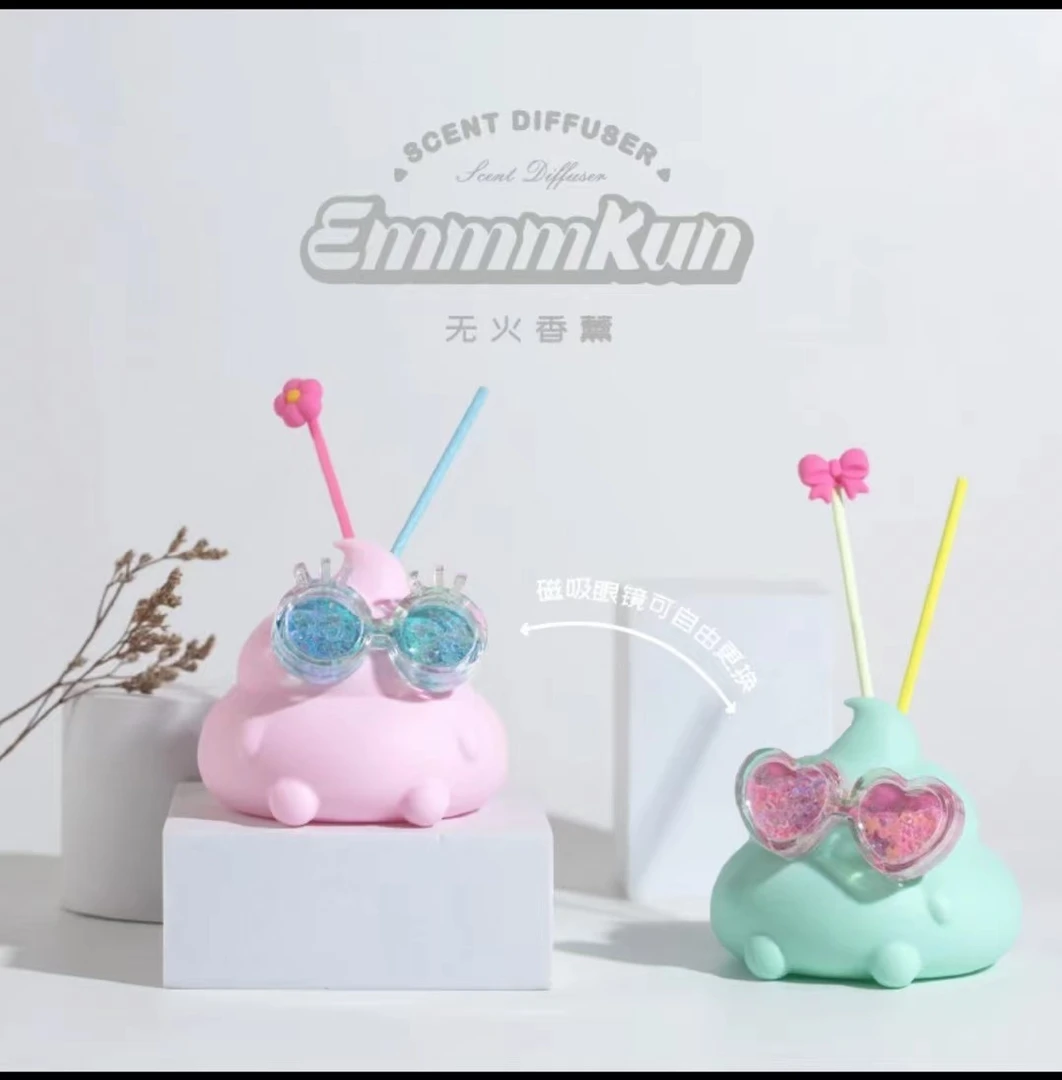 【拆盒】Emmm君香气记忆系列盲盒儿童迷你香薰潮玩创意公仔手办