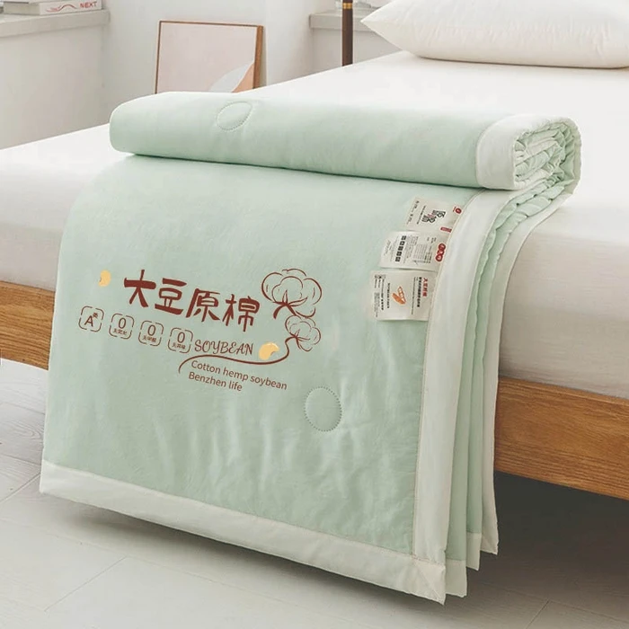 夏季被芯  A类薄款原棉机洗夏被水洗棉夏凉被空调被单人学生宿舍