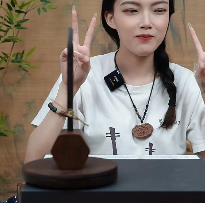 【郑师傅】黑檀胡桃木重竹江湖