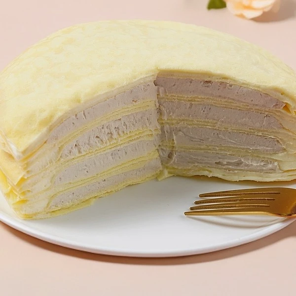 宫季芋泥千层蛋糕6英寸赤藓糖醇办公室零食新鲜美味产品食用 即食