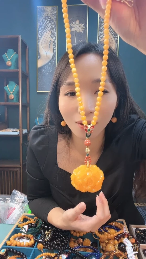 【闪购商品】琥珀裸石未镶嵌p25-多样性发货