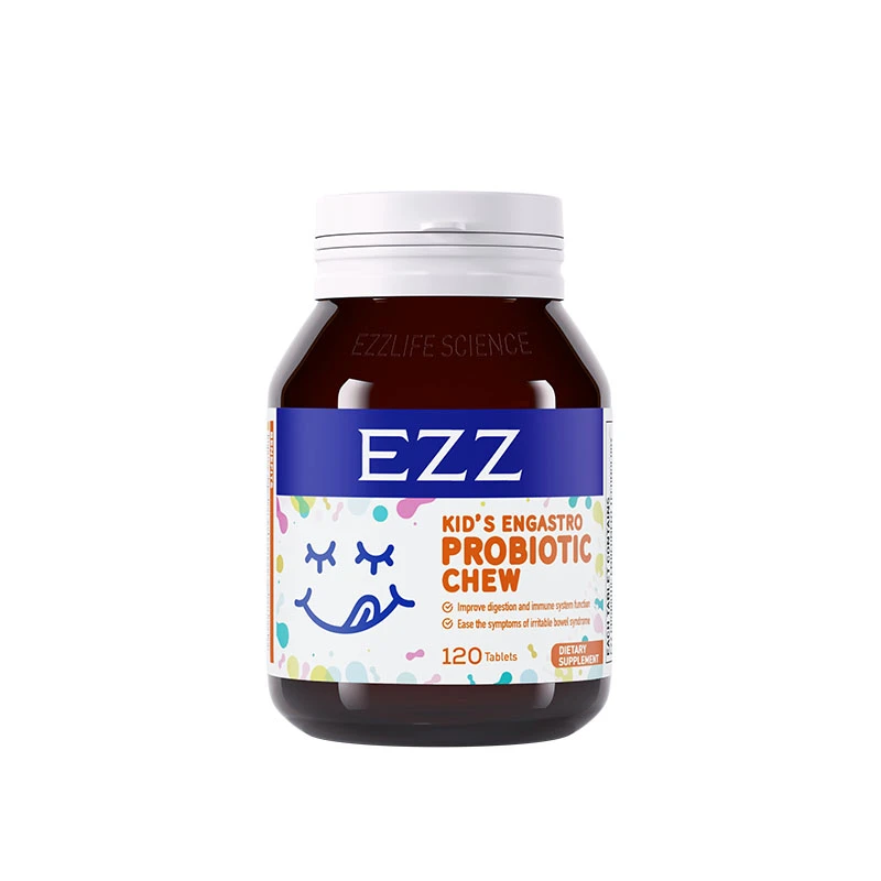 EZZ 儿童益生菌活菌呵护肠胃120颗/瓶 1瓶装-LB