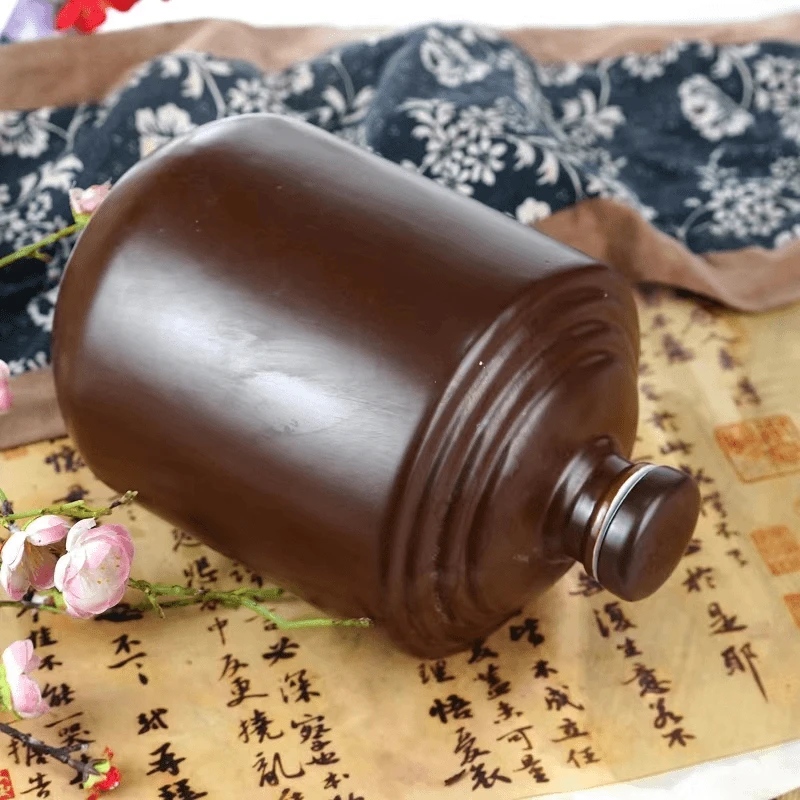 好人好梦纯粮酒 棕色福利坛装 优级浓香型白酒53度2.5L*1