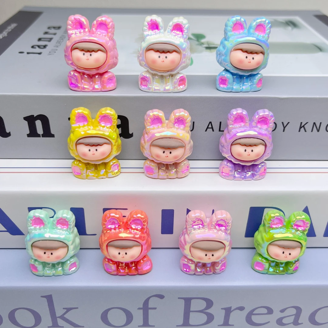 DIY电镀莉莉丝中号实色款夜光款创意桌面摆件树脂车载小摆件