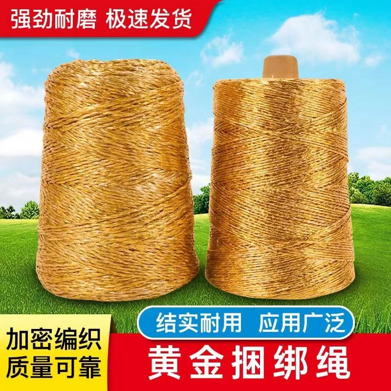 大棚瓜果吊蔓绳捆草绳黄金绳压膜线黄瓜黄金轴蔬菜吊秧绳吊瓜菜绳