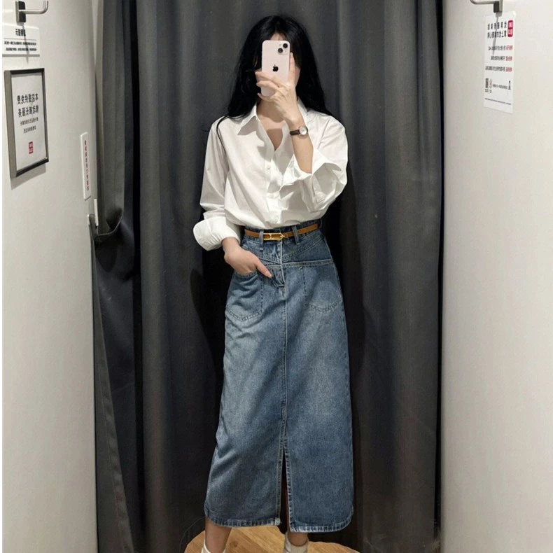 别致漂亮小衫白色衬衣上衣春装女2025款设计感小众衬衫内搭春秋