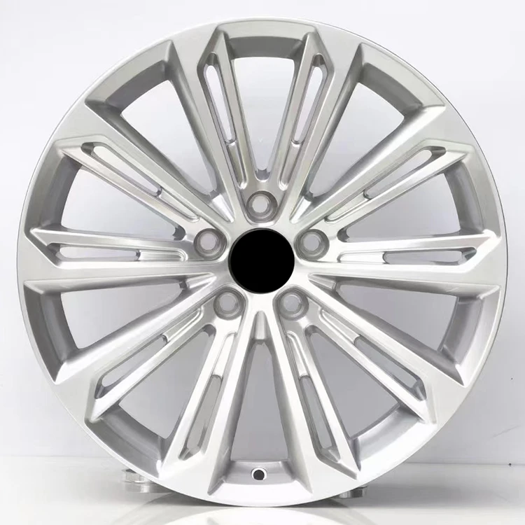 大众迈腾海外版旋压改装轮毂速腾帕萨特凌度18寸海外版轮毂银色