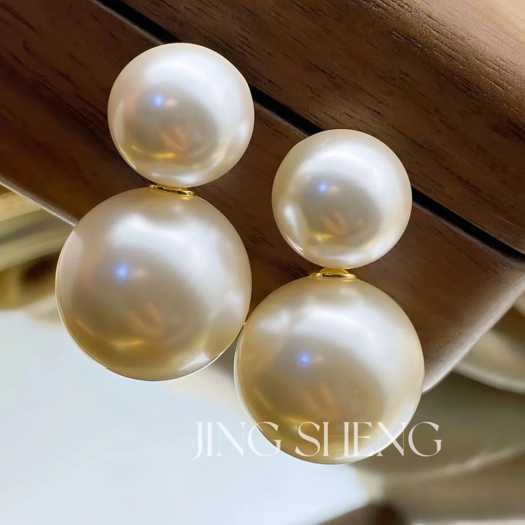 铜合金仿珍珠耳饰 白月光】时尚气质耳饰小众百搭耳环