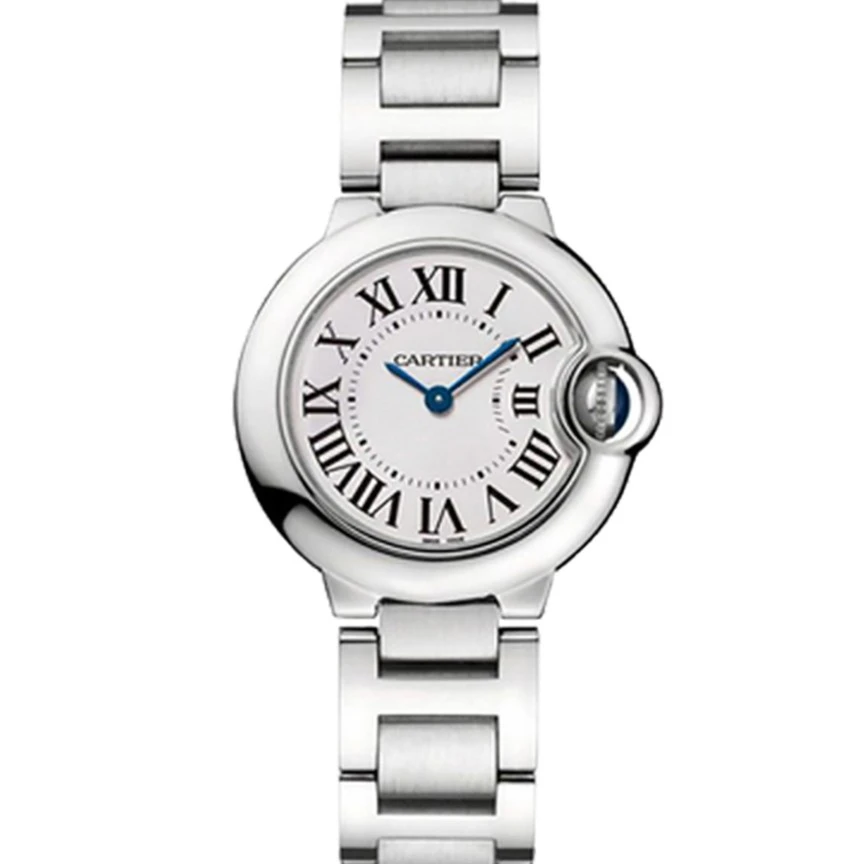99新 Cartier/卡地亚 WSBB0073蓝气球 经典28mm石英女表 25年全套