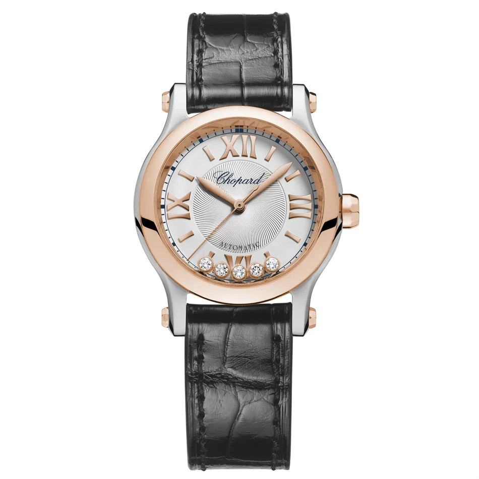 99新 Chopard/萧邦 278573-6013快乐5钻 30盘气质单表