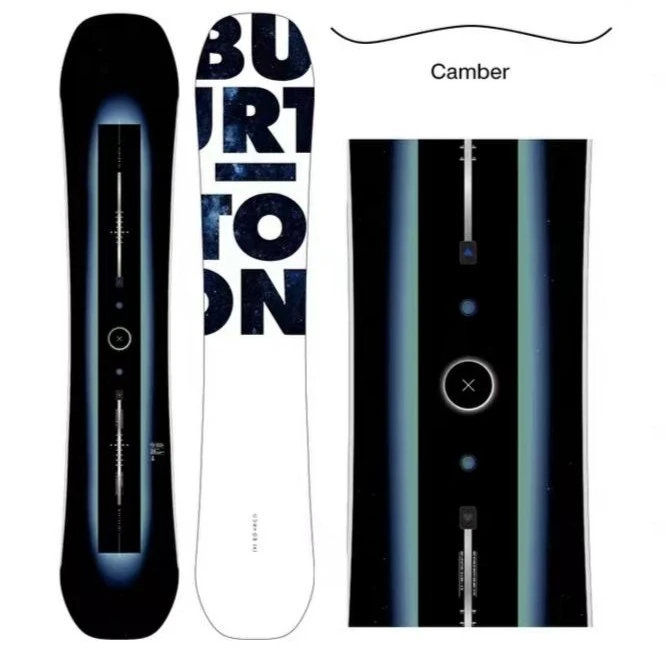 BURTON伯顿官方23-24雪季新品男士CUSTOM X 滑雪板Camber106891