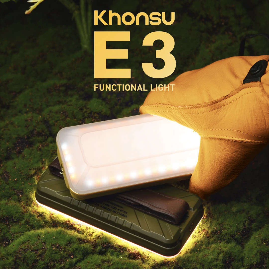 Khonsu E3高亮露营灯充电帐篷灯野营灯led户外照明灯全地形大范围