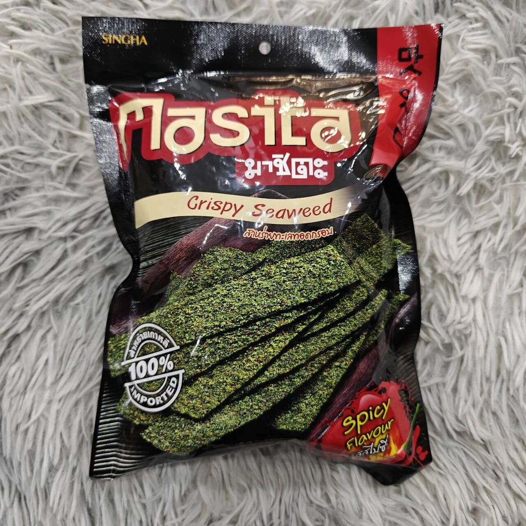 泰国进口玛喜泰韩式香辣味脆海苔