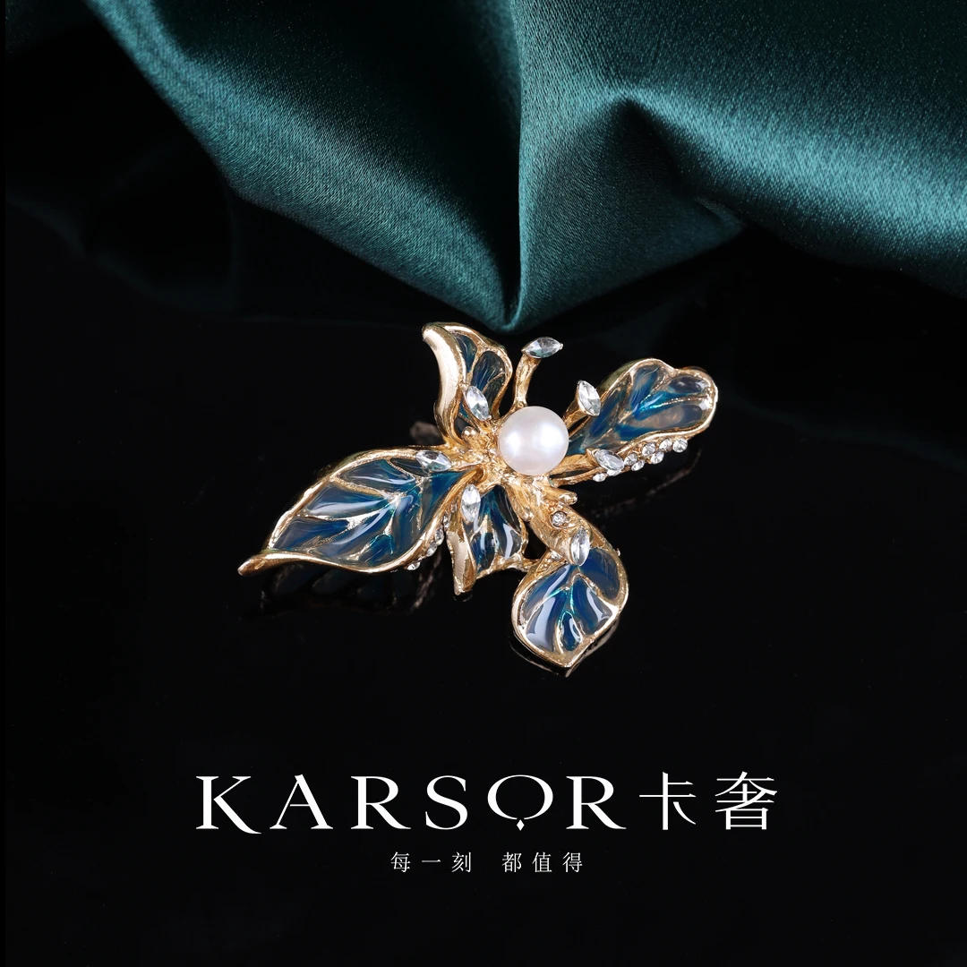 KARSOR/卡奢天然珍珠 胸针XZ075